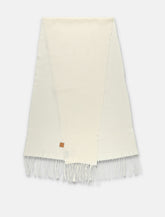 A.P.C. Aria Wool Scarf with Logo - | Spazio Pritelli