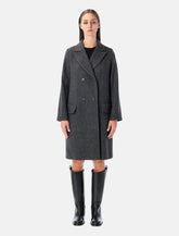 A.P.C. Ginny wool double-breasted coat - | Spazio Pritelli