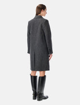 A.P.C. Ginny wool double-breasted coat - | Spazio Pritelli