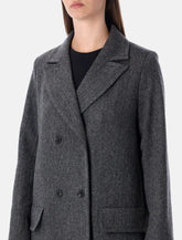 A.P.C. Ginny wool double-breasted coat - | Spazio Pritelli