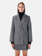 A.P.C. Lucy double-breasted wool blazer -  | Spazio Pritelli