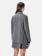 A.P.C. Lucy double-breasted wool blazer -  | Spazio Pritelli