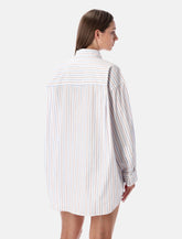 REMAIN oversized multicolor striped shirt - | Spazio Pritelli