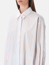 REMAIN oversized multicolor striped shirt - | Spazio Pritelli