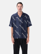 Camicia in twill di seta con stampa Givenchy Shadow - | Spazio Pritelli