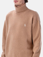 Sporty & Rich wool turtleneck - camel - | Spazio Pritelli