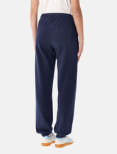 Pantaloni sportivi S&R Ivy in cotone felpato blu navy Sporty & Rich - | Spazio Pritelli