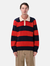 Howlin’ Absolute Polo striped wool sweater - | Spazio Pritelli