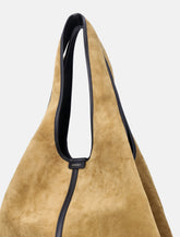 Soeur Douce bronze and black leather tote bag - | Spazio Pritelli