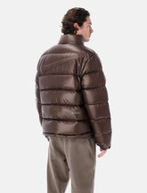 Nike Sunset brown puffer jacket - | Spazio Pritelli