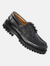Church’s Pickering black leather Derby shoes - | Spazio Pritelli