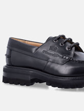 Church’s Pickering black leather Derby shoes - | Spazio Pritelli