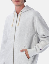 Felpa oversize con cappuccio e zip di Champion - | Spazio Pritelli