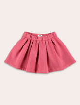 Il Gufo pink set with fleece and skirt - | Spazio Pritelli