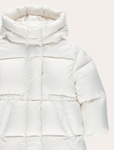 Il Gufo girls’ flared down jacket with hood - | Spazio Pritelli