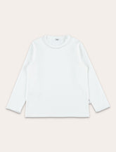 Il Gufo girls’ cotton jersey t-shirt with contrast trim - | Spazio Pritelli