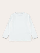 Il Gufo girls’ cotton jersey t-shirt with contrast trim - | Spazio Pritelli