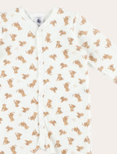 Tutina in ciniglia con stampa leopardi di Petit Bateau -  | Spazio Pritelli