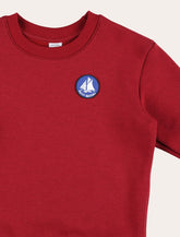 Petit Bateau boys’ sweatshirt with embroidered logo -  | Spazio Pritelli