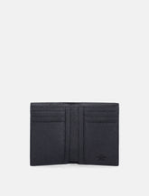 Valentino Garavani VLogo Signature Grainy Calfskin Bi-Fold Wallet - | Spazio Pritelli