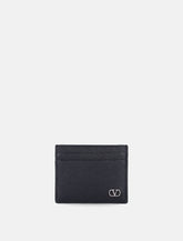 Valentino Garavani VLogo Signature Grainy Calfskin Cardholder - | Spazio Pritelli