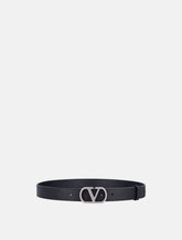 Valentino Garavani VLogo Signature Calfskin Belt -  | Spazio Pritelli