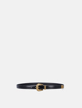 Valentino Garavani VLogo Signature Brushed Calfskin Belt -  | Spazio Pritelli