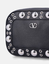 Valentino Garavani Nellcôte Grainy Calfskin Crossbody Bag - | Spazio Pritelli