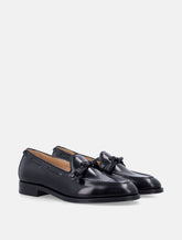 Valentino Garavani Bowshire Shiny Calfskin Loafers - | Spazio Pritelli