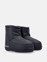Moon Boot no lace black rubber boots - | Spazio Pritelli