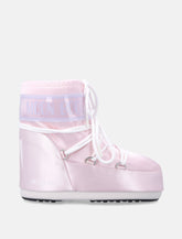 Moon Boot icon low rose pearly ankle boots - | Spazio Pritelli