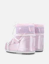 Moon Boot icon low rose pearly ankle boots - | Spazio Pritelli