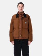 Sacai x Carhartt WIP washed duck down puffer jacket - | Spazio Pritelli
