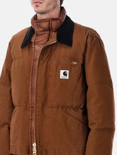 Sacai x Carhartt WIP washed duck down puffer jacket - | Spazio Pritelli