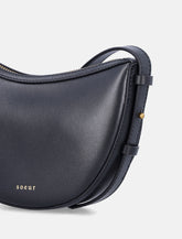 Soeur Moon Mini Black Leather Bag - | Spazio Pritelli