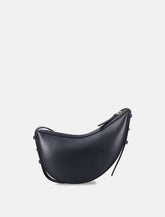 Soeur Moon Mini Black Leather Bag - | Spazio Pritelli