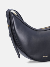 Soeur Moon Mini Black Leather Bag - | Spazio Pritelli
