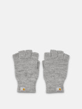 Carhartt WIP Logo fingerless knit mittens - | Spazio Pritelli