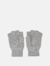 Carhartt WIP Logo fingerless knit mittens - | Spazio Pritelli
