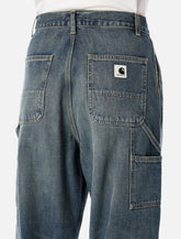 Carhartt WIP Brandon blue denim pants - | Spazio Pritelli