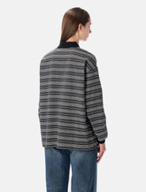 Carhartt WIP striped L/S Largo polo shirt - | Spazio Pritelli