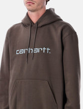 Carhartt WIP hooded sweatshirt with embroidered logo - | Spazio Pritelli
