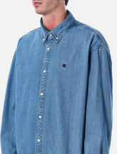 Camicia L/S Lucas in denim di Carhartt WIP - | Spazio Pritelli