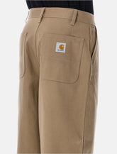 Pantaloni in twill di cotone Holden Carhartt WIP - | Spazio Pritelli