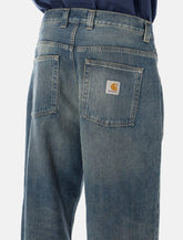 Carhartt WIP Brandon loose fit heavy denim pants - | Spazio Pritelli