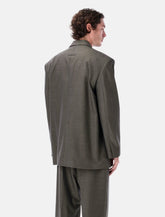 Fear of God chevron wool single-breasted blazer - | Spazio Pritelli