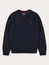 Polo Ralph Lauren Kids cotton crewneck jumper - | Spazio Pritelli