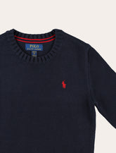 Polo Ralph Lauren Kids cotton crewneck jumper - | Spazio Pritelli