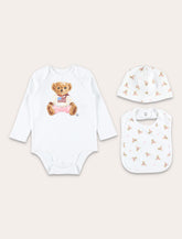 Polo Ralph Lauren Set Neonato Polo Bear in Cotone -  | Spazio Pritelli