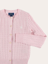 Polo Ralph Lauren girls' cotton mini-cable cardigan - | Spazio Pritelli